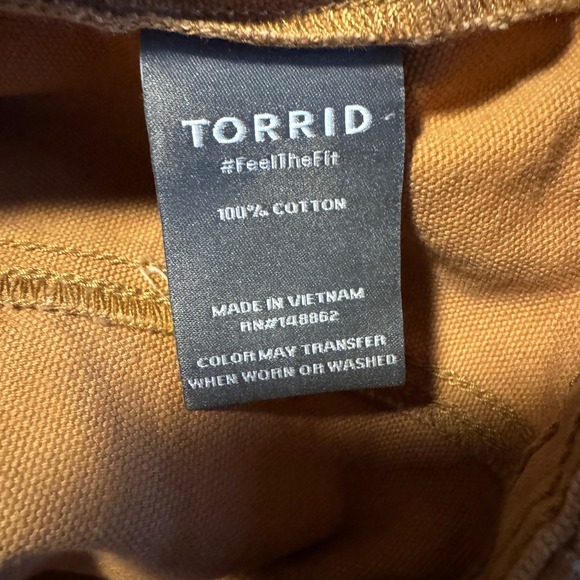 NEW Torrid Canvas Barn Chore Jacket Coat Women's 2X Brown Landman Yellowstone - Picture 5 of 9